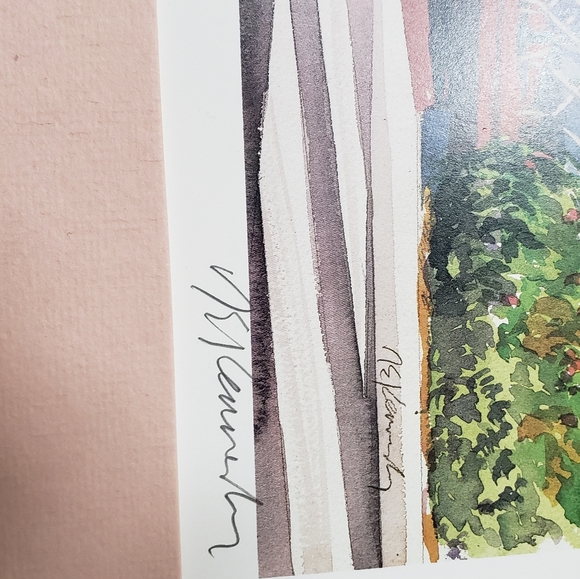 Kennedy Studios 45/1500 numbered print signed - Picture 4 of 6